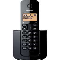 Panasonic 1.9GHz DECT Cordless Digital Telephone Single Handset Home Phone Black.