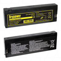 Drypower SLA Battery Valve Regulated AGM Type Rp CP1223C LP12-2.3C 