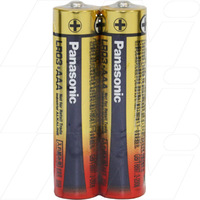 Panasonic LR03XW/2SK Industrial Grade AAA size 1.5V Alkaline Battery 2PK