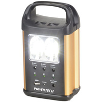 Powertech 7W 6V 4.5Ah SLA Monocrystalline Solar Recharge LED Light Kit