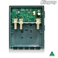 Kingray 35dB LTE 4G Filtering UHF Weatherproof Shielded Masthead Amplifier