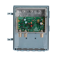 Kingray 25dB F-Type 4G LTE Filtering Weatherproof VHF & UHF Masthead Amplifier