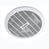 MARTEC Exhaust Fan Round 200mm White DIY plug & lead included Traditional design