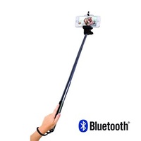 Universal Bluetooth SelfieStick Black Shutter Zoom Buttons 93cm Pole Extension