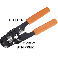 Modular Crimping Tools 8 Pin 
Orange Colour 