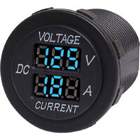 Panel Mount Voltage And Current Meter