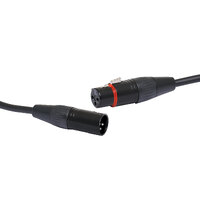 Redback 0.5m 3 Pin Male XLR To Female XLR Microphone Cable