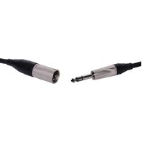 Ampenol 6m 3 Pin Male XLR To 6.35mm Jack TRS Microphone Cable