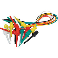 Spring IC Clip To IC Clip Test Lead Set