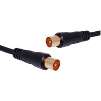 Dynalink 1.5m PAL Male 90 Deg. To PAL Male TV Aerial Cable