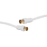 Dynalink 10m PAL Male To PAL Male TV Aerial Cable White