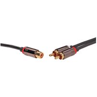 Dynalink 0.2m Female RCA To 2 RCA Male Cable
