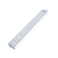 Sansai 100cm Lead Indicator Light 6 Outlet Powerboard with Overload Protection