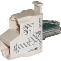 RJ45 Data/Voice Line Splitter 1X RJ45 Plug To 2X RJ45 Socket