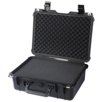 Protec 420x327x172mm Water Resistant Medium Polypropylene Rugged Case Black