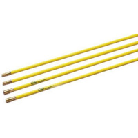 Set Of 4 Push-Pull  flexible Rods Requires hooks polypropylene coating