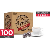New Perfetto Coffee Capsules 100 Pack Nespresso Compatible Milano