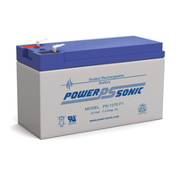 PowerSonic 7AH 12V SLA Battery Absorbent Glass Mat technology for superior performance
