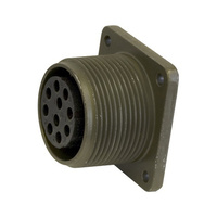 10 Pin Panel Mount Socket MS97 Military Style