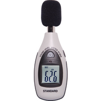 Standard LCD Backlight with Compact Size Pocket Sound Pressure Level DB Meter