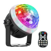 Sansai USB Power Sound Activated RGB LED Birthday Disco Party Light Remote