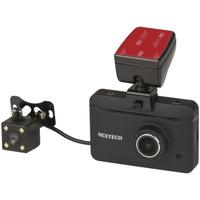 Nextech UHD Car Dash Camera with Rear Camera Built in mic & Speaker