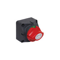 Rotary On-Off Isolator Switch for High Current DC Circuits and Battery Banks