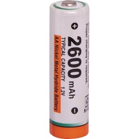 NexCell AA 2600mA NiMH Rechargeable Battery 4 pack