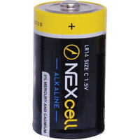 C Nexcell Mercury Free Alkaline Battery 2pk