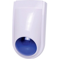 110dB Weatherproof Compo Siren and Blue LED Strobe Light