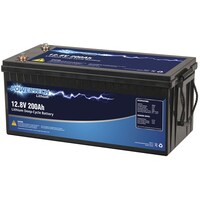 Powertech 12.8V 200Ah Lithium Deep Cycle Battery  Advanced Management System