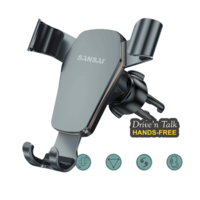 Sansai Gravity Car Phone Holder for Navigation Hands free calls Suit 4.4-6.7inch