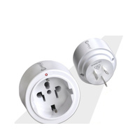 Sansai International Inbound Travel Adaptor AU NZ Power Plug Outlet White