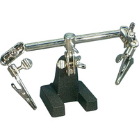 Micron 360 Deg Move Dual Clamps and Clips PCB Holder Solder Stand