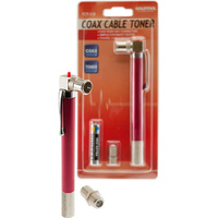 GoldTool Coax Cable Pocket Pen Toner Continuity Tester with LED Indicator