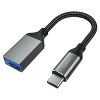 Sansai USB C Male to USB A Female Adaptor Converter for Phones PC Tablet