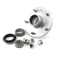Hub Galvanised Suits Ford with Bearings Dust Cover Marine Seal and Nuts