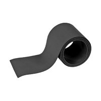 Heatshrink Tape Black 25mm wide x 5m roll Flexible Tube for Emergency Repair
