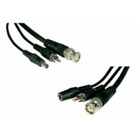 10m CCD Camera Extension Cable leads BNC RCA and DC power