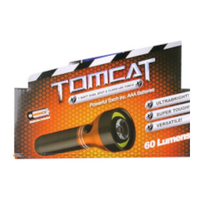 Tomcat 1 Watt Dual Spot & Flood LED Torch Include AAA Battery