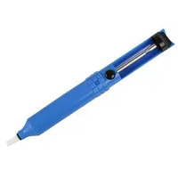 DURATOOL Desoldering Pump Plastic Body Blue Colour PTFE Nozzle 197mm