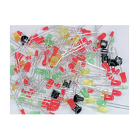 Assorted LED Pack  Colors green yellow orange Pack of 100
