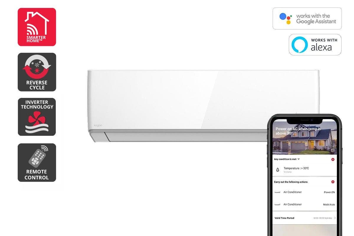 Kogan SmarterHome™ 7.0kW Inverter Split System Air Conditioner (Reverse