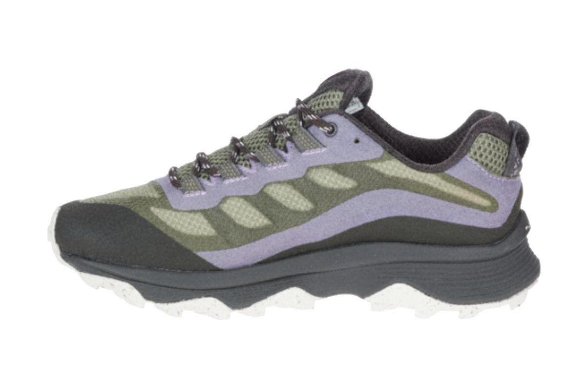 Merrell Women's Moab Speed Hiking Shoes (Lichen, Size 5.5 US)