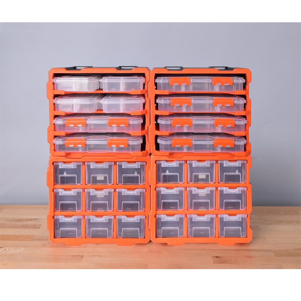 Buy Tactix 4 Tower 13 compartment Polypropylene Wall mountable