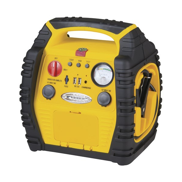 Powertech 17Ah Jump Starter with Air comp USB LED light 12V Charging