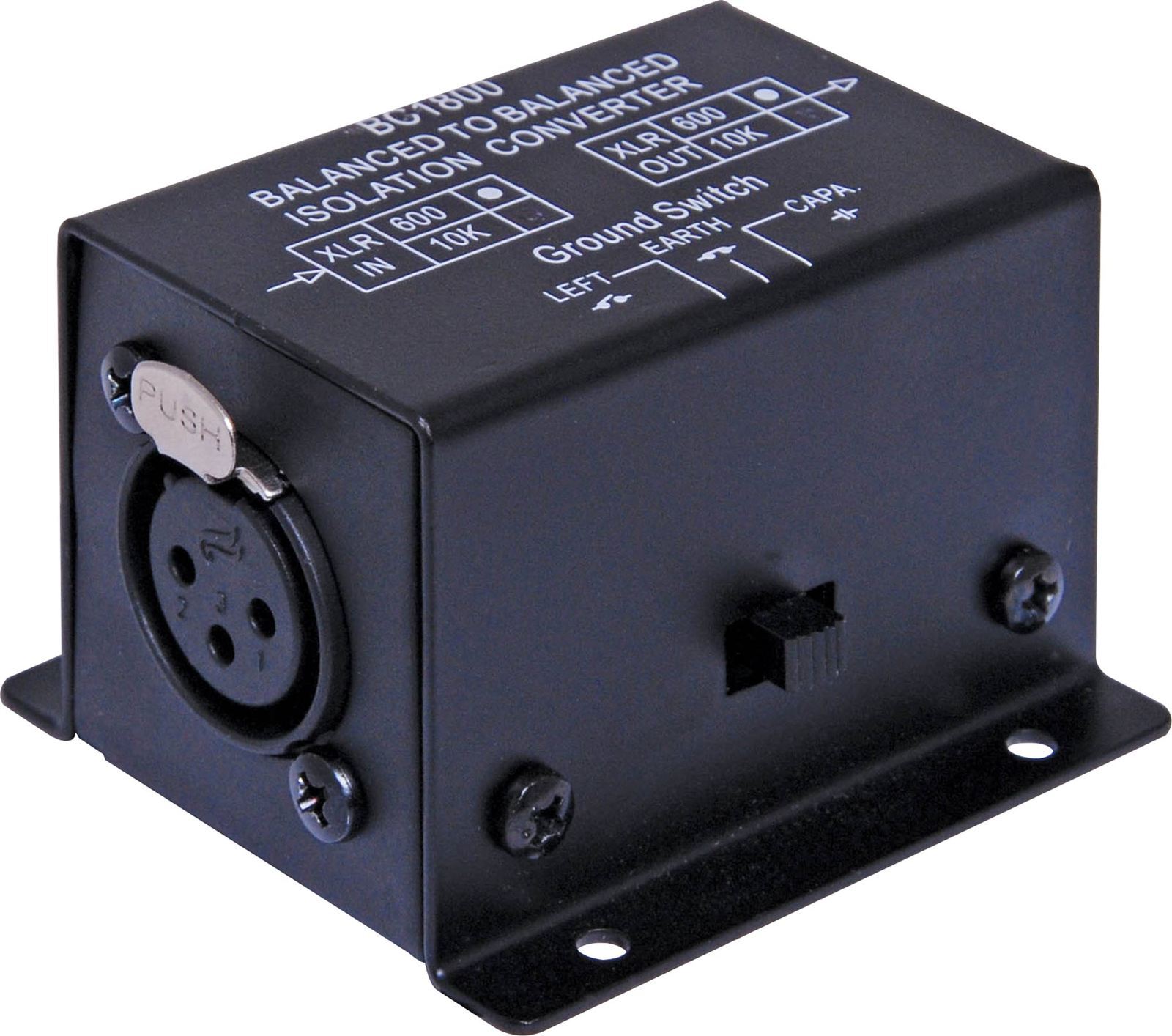 Redback 600 Ohms600 Ohms XLR Line Isolation Hum Loops Audio System