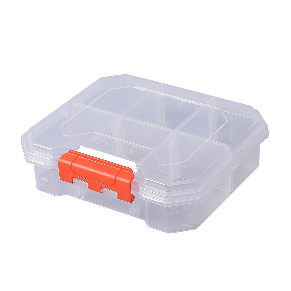 Tactix Polypropylene 6 Compartment Storage Box Removable Dividers