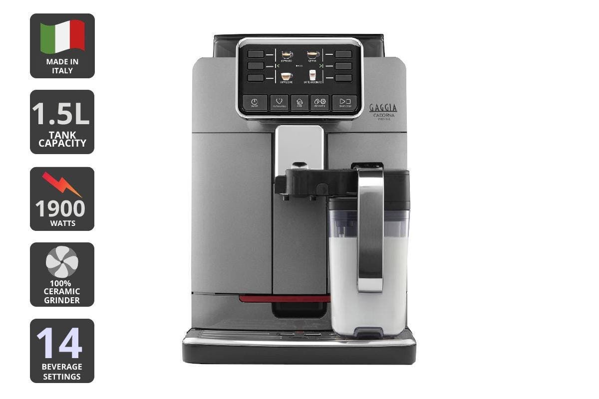 Gaggia Cadorna Prestige OTC Automatic Coffee Machine (Stainless Steel)
