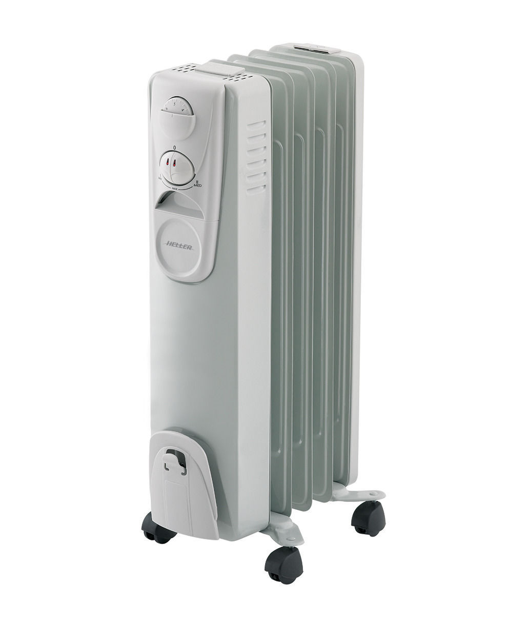 HELLER 3 Heat Setting 2400W 5 Fin Oil Column Heater OIL5 New